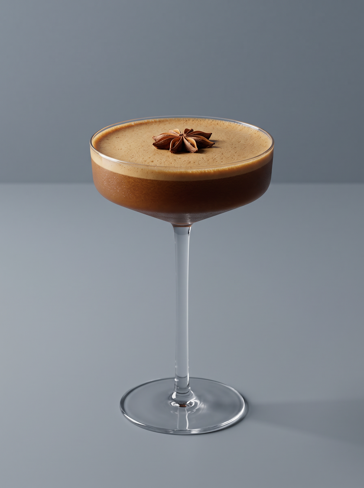 Martini de espresso con especias chai