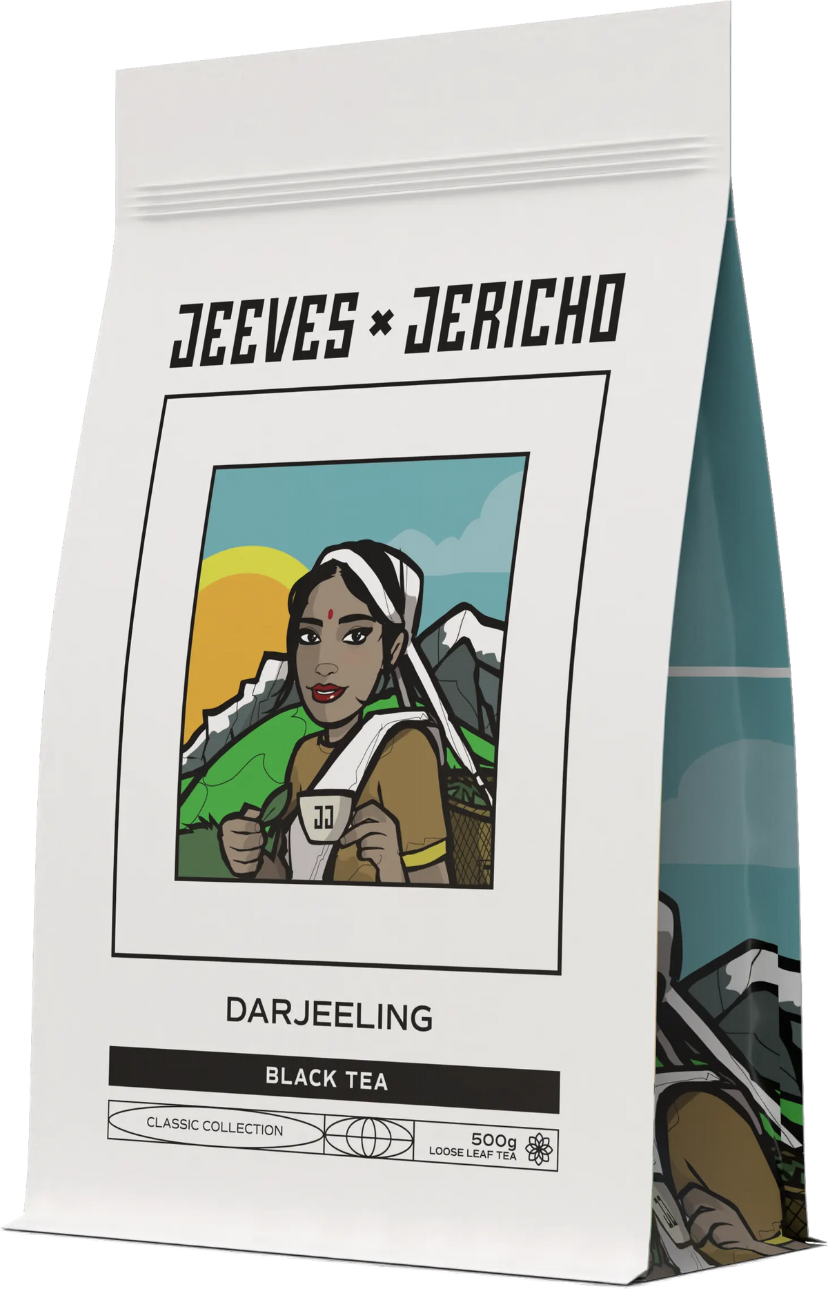 Té Darjeeling en hebras