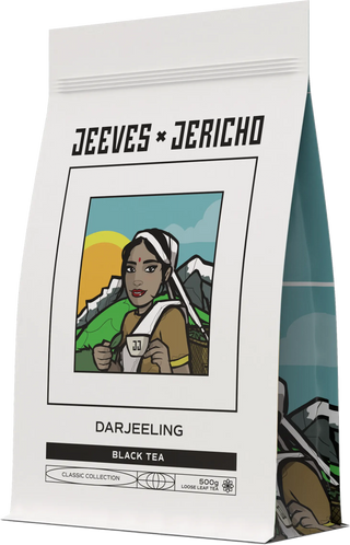 Té Darjeeling en hebras
