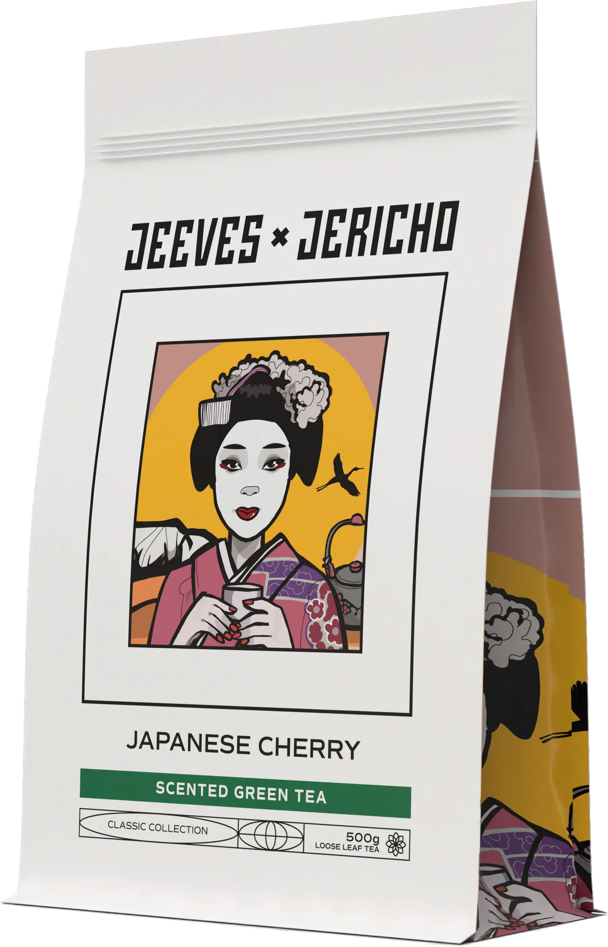 Té de hojas sueltas de cerezo japonés