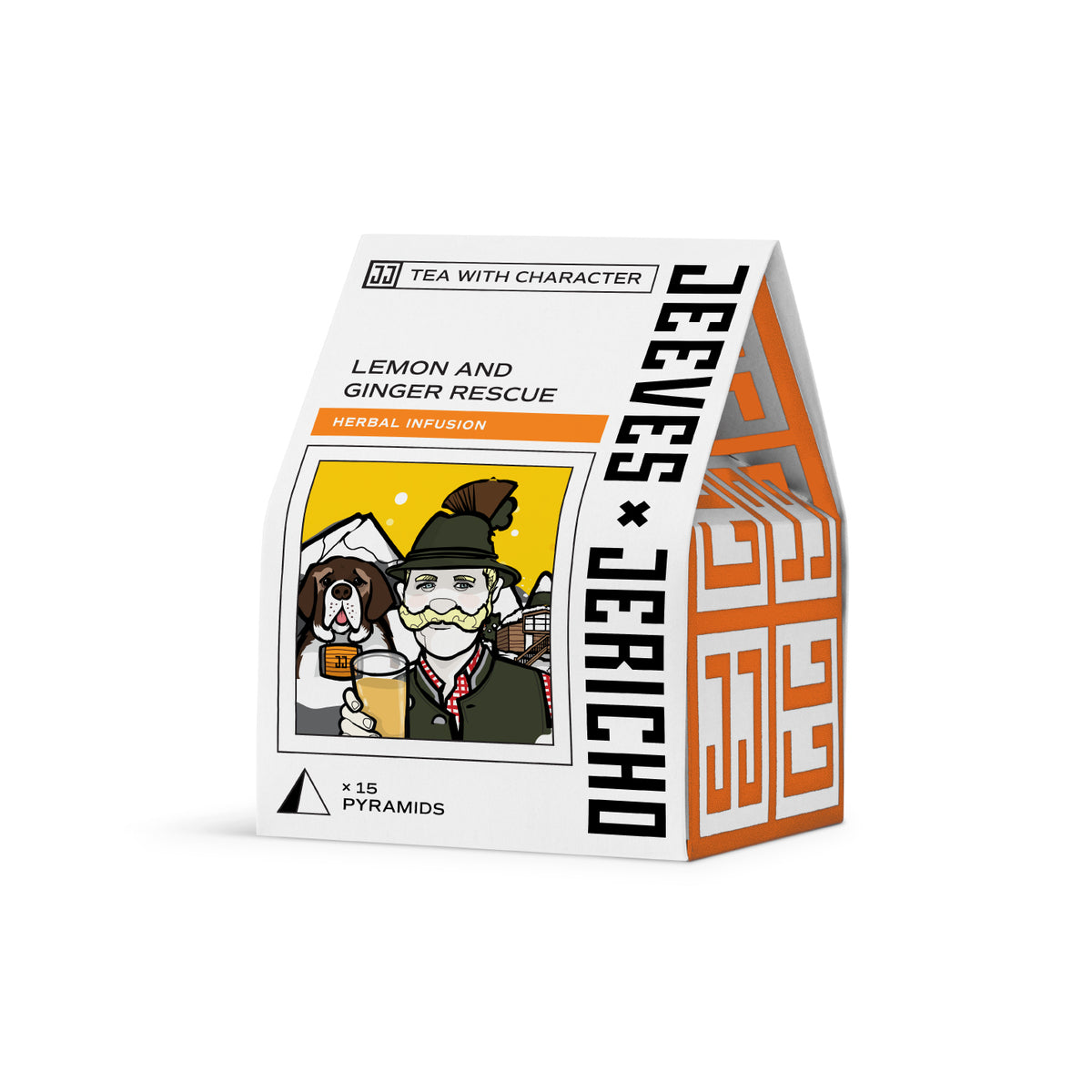 Suscripción de bolsitas de té de limón y jengibre Rescue