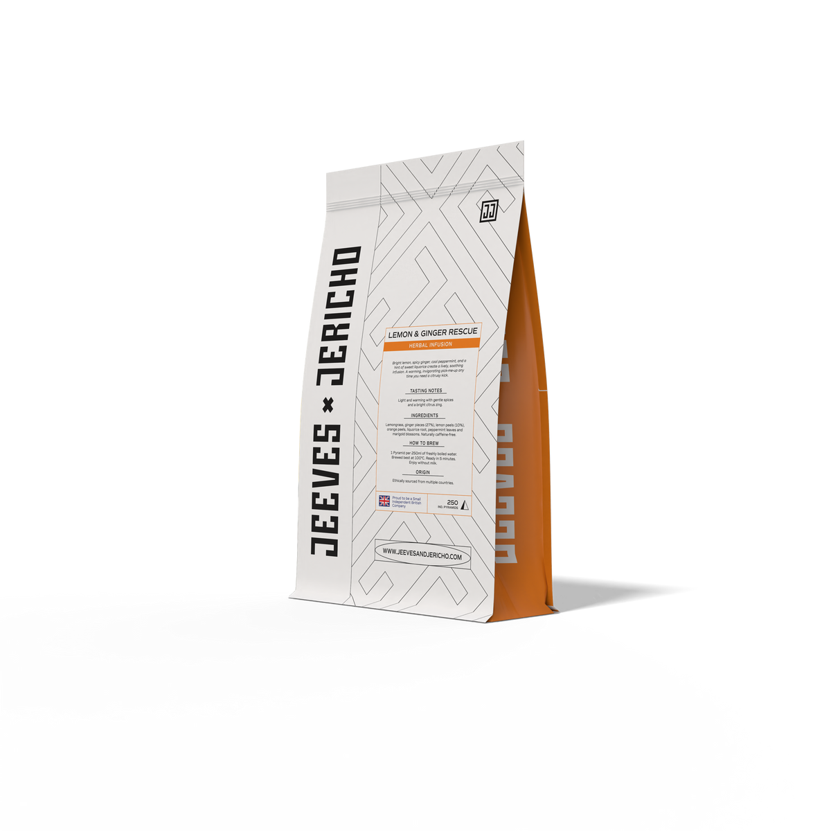 Suscripción de 250 bolsitas de té Lemon & Ginger Rescue para servicio de alimentos