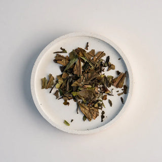 Té de peonía blanca en hoja suelta