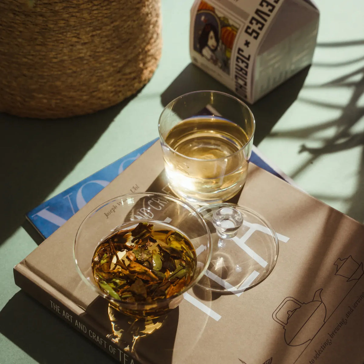 Té de peonía blanca en hoja suelta