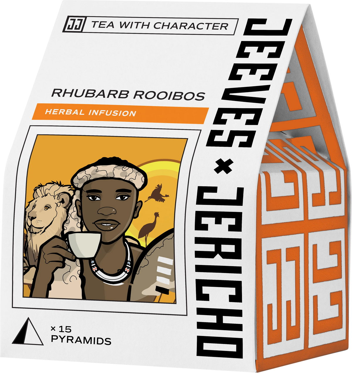 Rhubarb Rooibos Retail 12X15 Pyramids