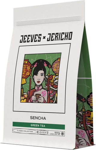 Té Sencha en hebras