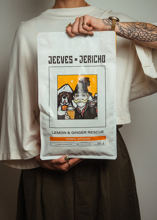 Lemon & Ginger Rescue Tea Bags - Lemon Ginger Bulk Pyramids