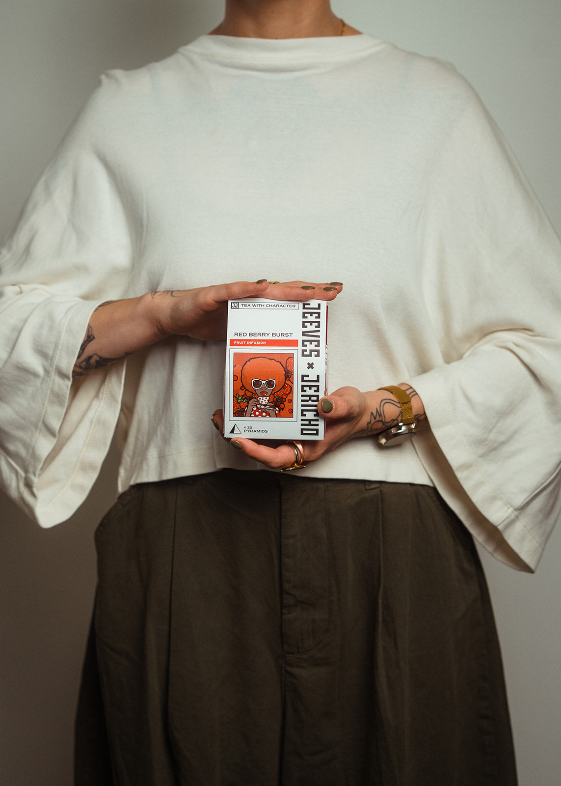 Red Berry Burst Tea Bags - Red Berry Box Pyramids