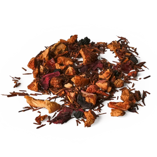 Té de rooibos y ruibarbo en hebras